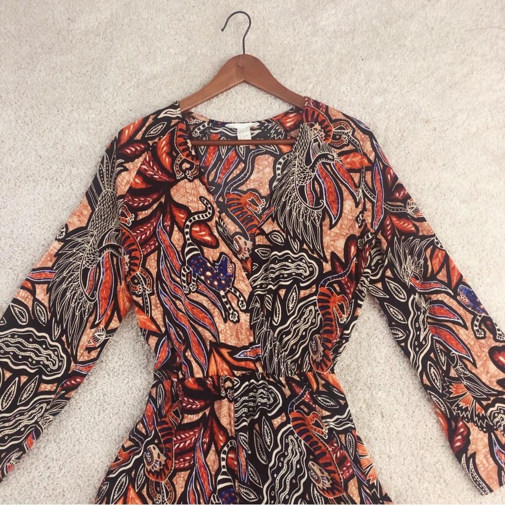 H&M Multicolor Patterned Top - Picture 7 of 9